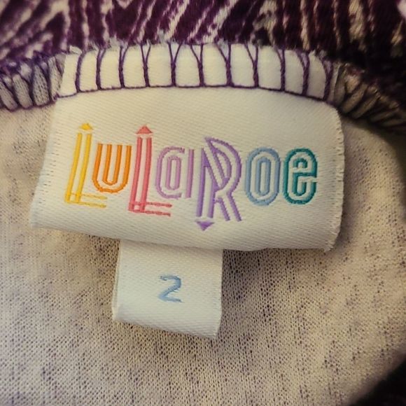 Girls lularoe skirt, size 2 - Picture 3 of 3